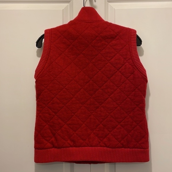 Loro Piana Men’s 100% Cashmere Vest in Red - Picture 2 of 16